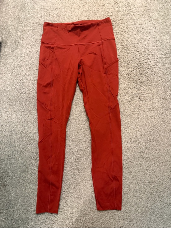 lululemon athletica Pants - Lululemon High-Waist Burnt Orange Active Leggings
